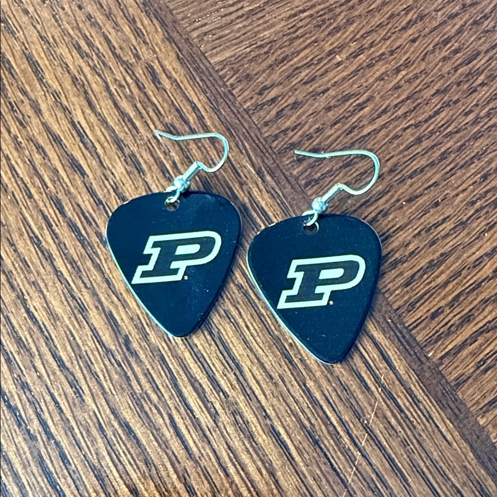 Black and Gold Earrings